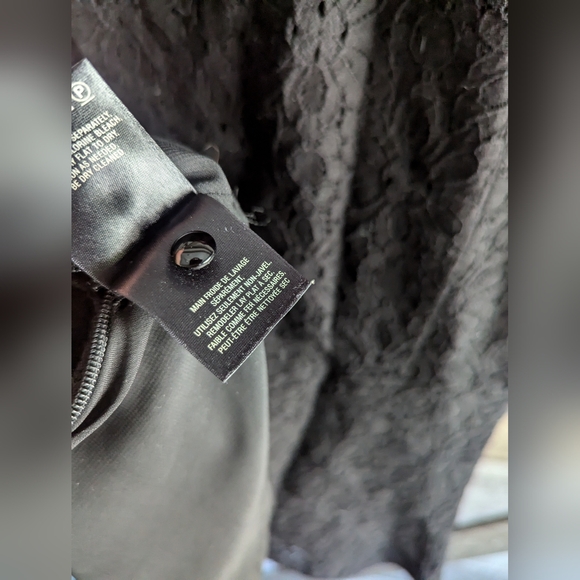 Anthropologie Black Lace Blouse - Picture 8 of 8